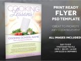 Cooking Flyers Templates Free Cooking Lessons A4 Flyer Template Flyer Templates On