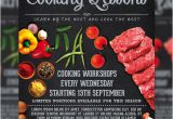 Cooking Flyers Templates Free Cooking Lessons Premium Business Flyer Psd Template