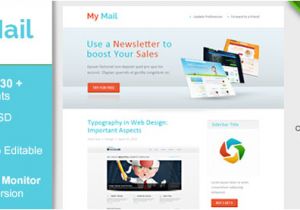 Cool HTML Email Templates 40 Cool Email Newsletter Templates