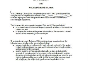 Cooperation Contract Template 12 Cooperation Agreement Templates Word Pdf format