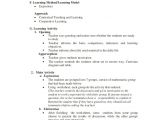 Cooperative Learning Lesson Plan Template Cooperative Learning Lesson Plan Template Plan Template