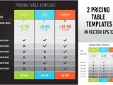 Copc Table F Template Pricing Table Template In Vector Web Elements Creative
