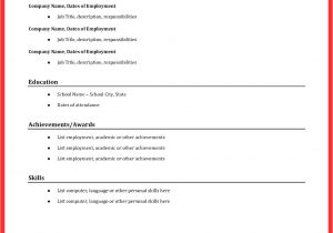 Copy Of A Basic Resume Paste Resume format Good Resume format