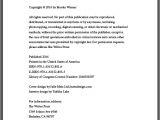 Copyright Template for Book Industry Standards Checklist Independent Book Publishers