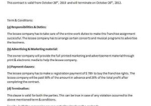 Corp to Corp Contract Template Business Contract Template Contract Agreements formats