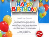 Corporate Birthday Email Template Corporate Birthday Ecards Employees Clients Happy