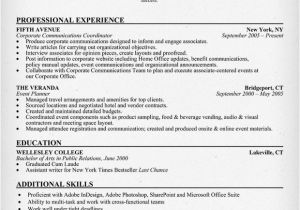 Corporate Communications Resume Samples event Manager Sample Resume Free Resume Example and