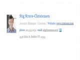 Corporate Email Signature Template Business Templates Free Business Templates