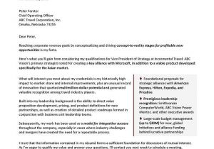 Corporate Recruiter Cover Letter Sample Cover Letter for Vp Corporate Strategy Executive