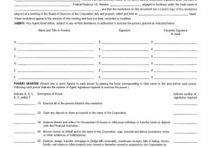 Corporate Resolution Authorized Signers Template Corporate Resolution Authorized Signers Template Gallery