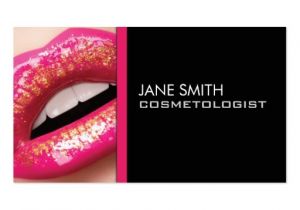 Cosmetology Business Card Templates Makeup Artist Cosmetologist Cosmetology Elegant Pack Of