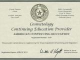 Cosmetology Certificate Template Texas School Texas School Cosmetology