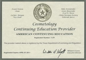 Cosmetology Certificate Template Texas School Texas School Cosmetology