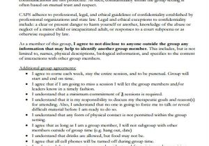 Counselling Contract Template 19 Confidentiality Agreement forms In Pdf Free