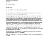 Cover Letter Addressed to Hr Cover Letter Addressed to Hr the Letter Sample