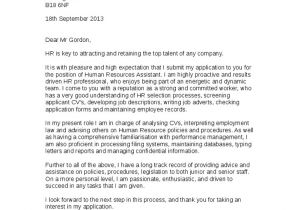 Cover Letter Addressed to Human Resources Cover Letter Addressed to Hr the Letter Sample