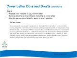 Cover Letter Dos and Donts Cover Letter Writing Ppt Video Online Download