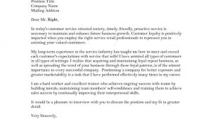 Cover Letter Examples for Customer Service Positions Customer Service Job Resume Cover Letter Govt Jobcover