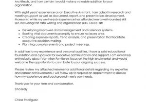 Cover Letter Examples for Executive assistant Positions Best Executive assistant Cover Letter Examples