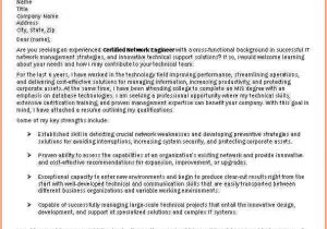 Cover Letter Examples for It Professionals Sample Professional Cover Letter Pdf Collegeconsultants