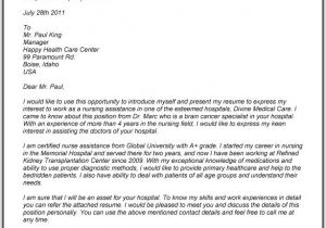 Cover Letter Examples for Nurse Practitioners Sample Cover Letter for Resume Nurse Practitioner Cover