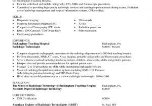 Cover Letter Examples for Radiologic Technologist Radiologic Technologist Cover Letters Resume Cover Letter