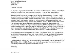Cover Letter Examples for social Workers social Work Cover Letter Sample Sample Cover Letters