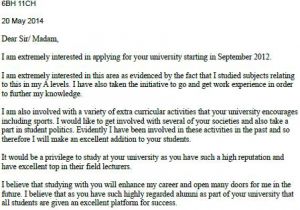 Cover Letter Examples for Students In University Student Cover Letter Example Learnist org