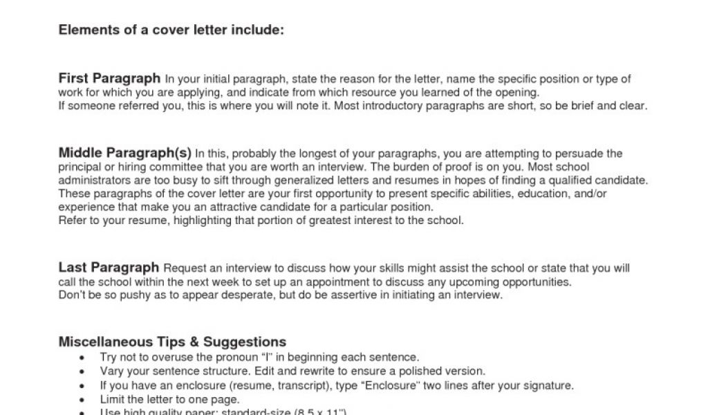 Cover Letter Examples For Teachers With No Experience Sample Cover 