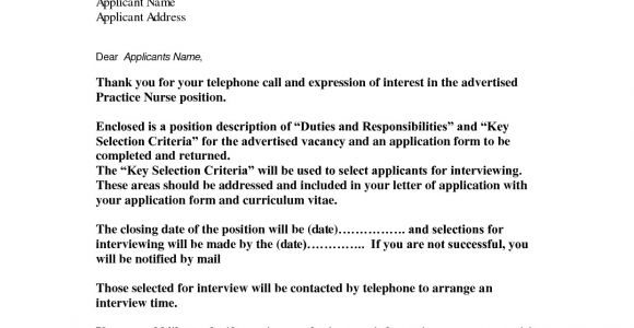 Cover Letter Expressions How to Write A Cover Letter Of Interest Example for A Job