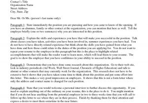 Cover Letter Fomat Cover Letter Standard format Best Template Collection