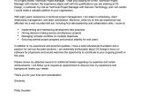 Cover Letter for A Project Manager Position Best Technical Project Manager Cover Letter Examples