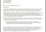 Cover Letter for Account Officer Account Officer Cover Letter Sample Cover Letter