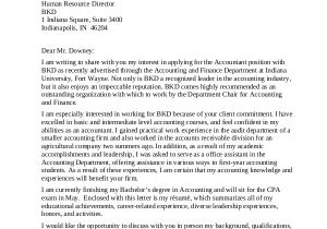 Cover Letter for Accounting and Finance Job 12 Accounting Cover Letters Free Sample Example format