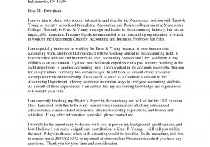 Cover Letter for Accounting Firm Accounting Cover Letter Crna Cover Letter