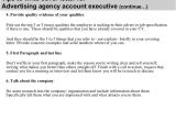 Cover Letter for Ad Agency Advertising Agency Account Executive Cover Letter