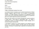 Cover Letter for Administrative assistant at A University 10 Administrative assistant Cover Letters Samples
