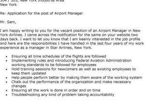 Cover Letter for Airport Job Airport Job Application Online Security Guards Companies