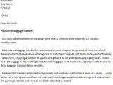 Cover Letter for Airport Job Cover Letter for A Airport Baggage Handler Job Icover org Uk