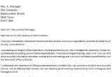 Cover Letter for An Office Job Post Reply