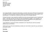 Cover Letter for Any Open Position Cover Letter for Job Opening Letter Of Recommendation