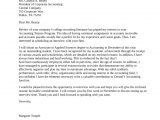 Cover Letter for Audit Trainee Accounting Trainee Program Cover Letter Samples and Templates