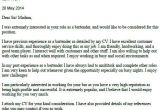 Cover Letter for Bartender with No Experience Bartender Cover Letter Example Hire Me Pinterest