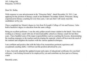 Cover Letter for Basketball Coaching Position Executive Coach Cover Letter Sample