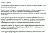 Cover Letter for Cabin Crew Position with No Experience Cabin Crew Cover Letter Example Icover org Uk