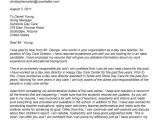 Cover Letter for Caretaker Position Child Care Cover Letters Botbuzz Co