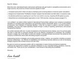 Cover Letter for Cfo Position Executive Cover Letter Resume Badak