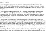 Cover Letter for Cio Position Cio Cover Letter Experience Resumes