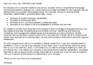 Cover Letter for Client Services Client Service Advisor Cover Letter Stonewall Services