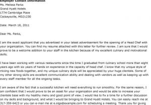 Cover Letter for Culinary Student Head Chef Cover Letter Granitestateartsmarket Com